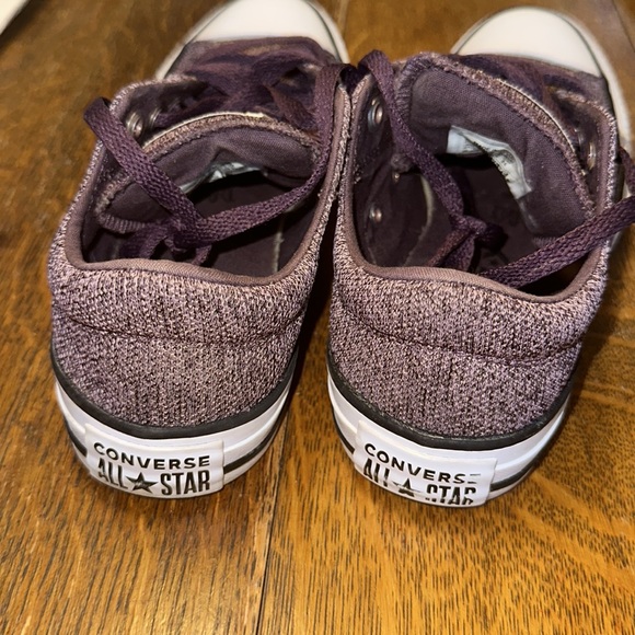 Converse Chuck Taylor Madison Purple Tweed Low Top Sneakers. Sz 7 - Picture 3 of 7